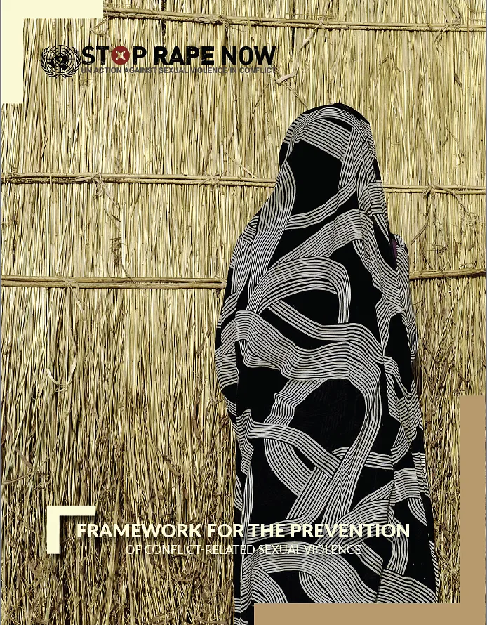 Framework for the prevention of conflict-related sexual violence report cover